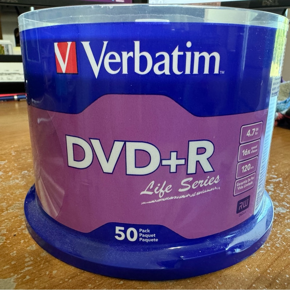 DVD+R 50 pack
